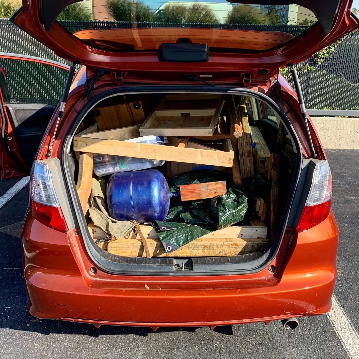 Attempting to fit an entire wood shop in a hatchback. 

#woodworking #montessori #kidswoodworking #handtools#waldorf #hatchback