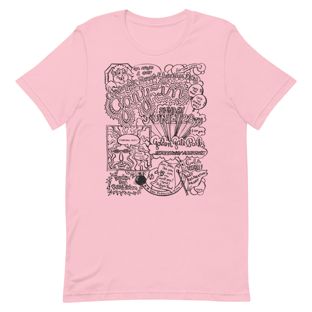 1970 Christopher Street Liberation Day Gay-In T-Shirt