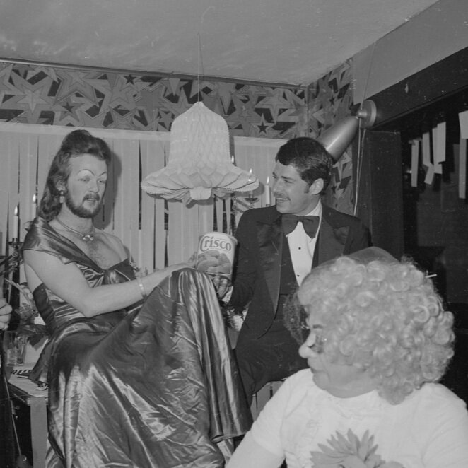 1974 drag wedding