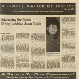 Article on Queer Asian American youth