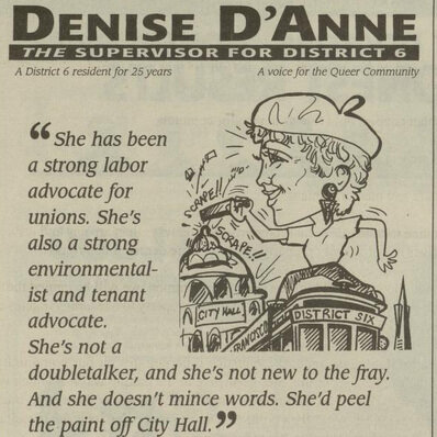 Denise D'Anne campaign ad