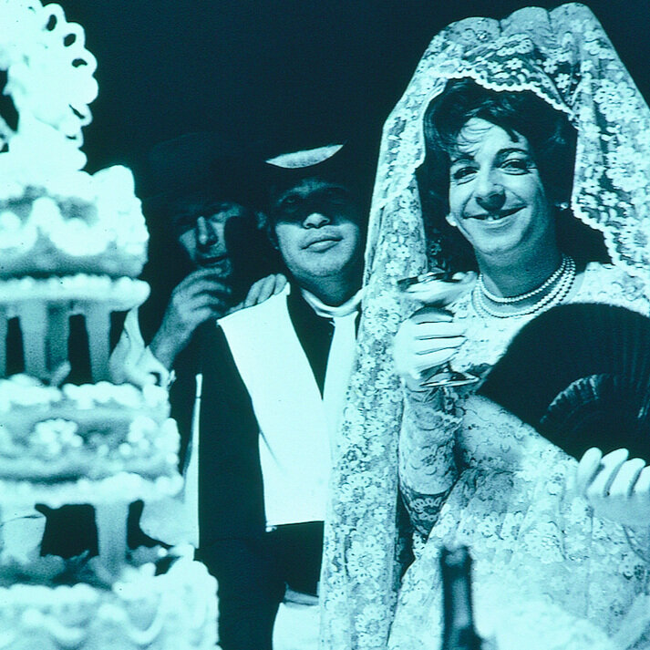 Drag wedding, circa 1970s