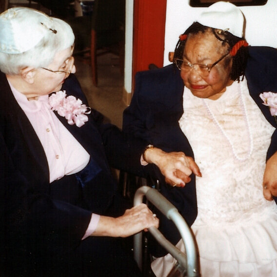Latz and Perkins' 1998 vow renewal