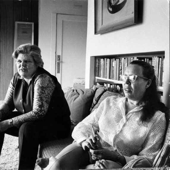 Activists Phyllis Lyon and Del Martin, 1980s 