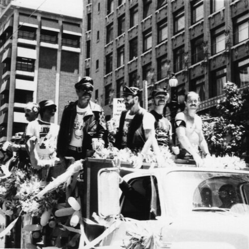 Leathermen in 1978 Pride