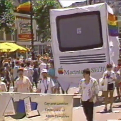 Apple employees at '89 Pride [49:19]