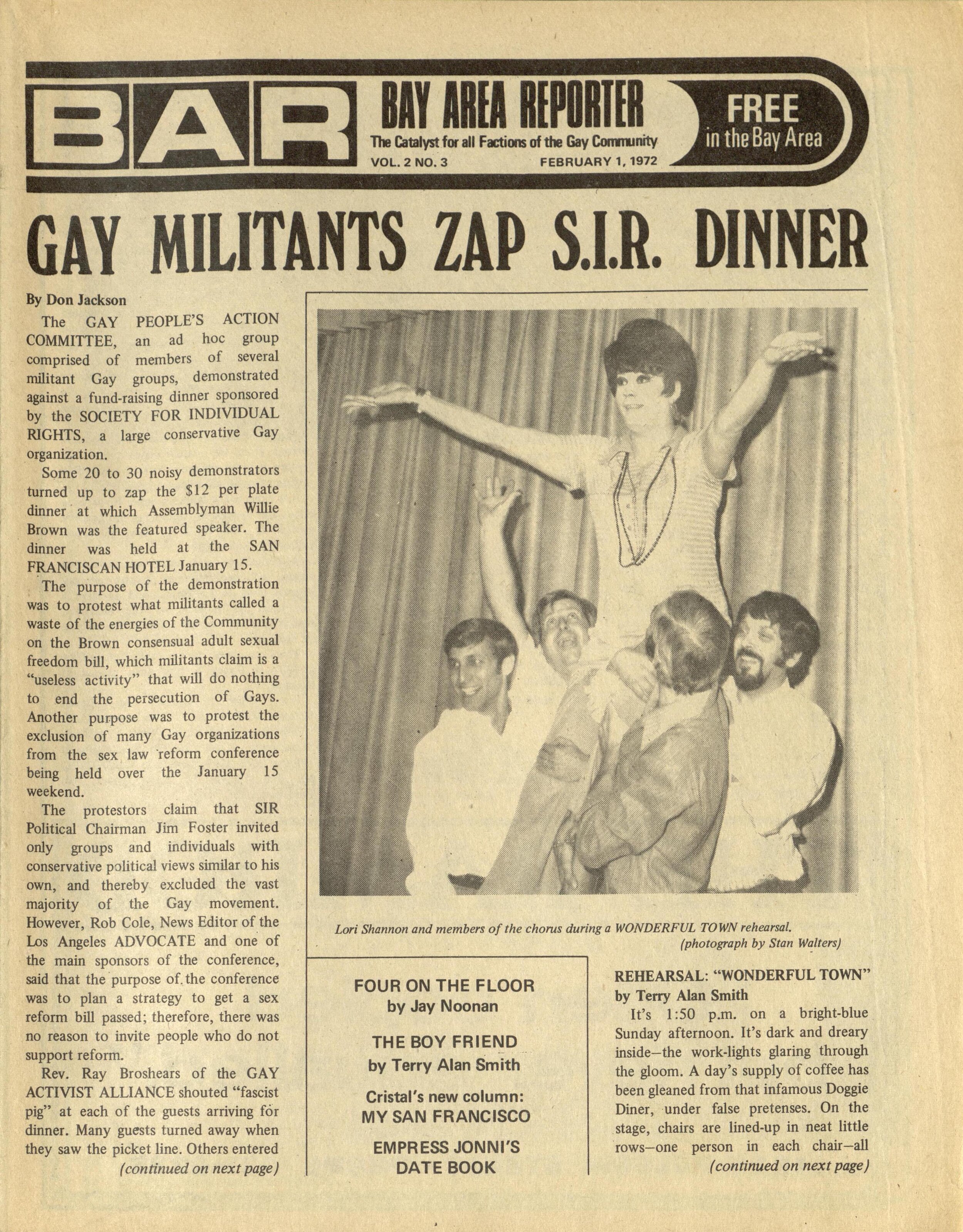  Vol. 2, No. 3, February 1, 1972.   Full Issue   