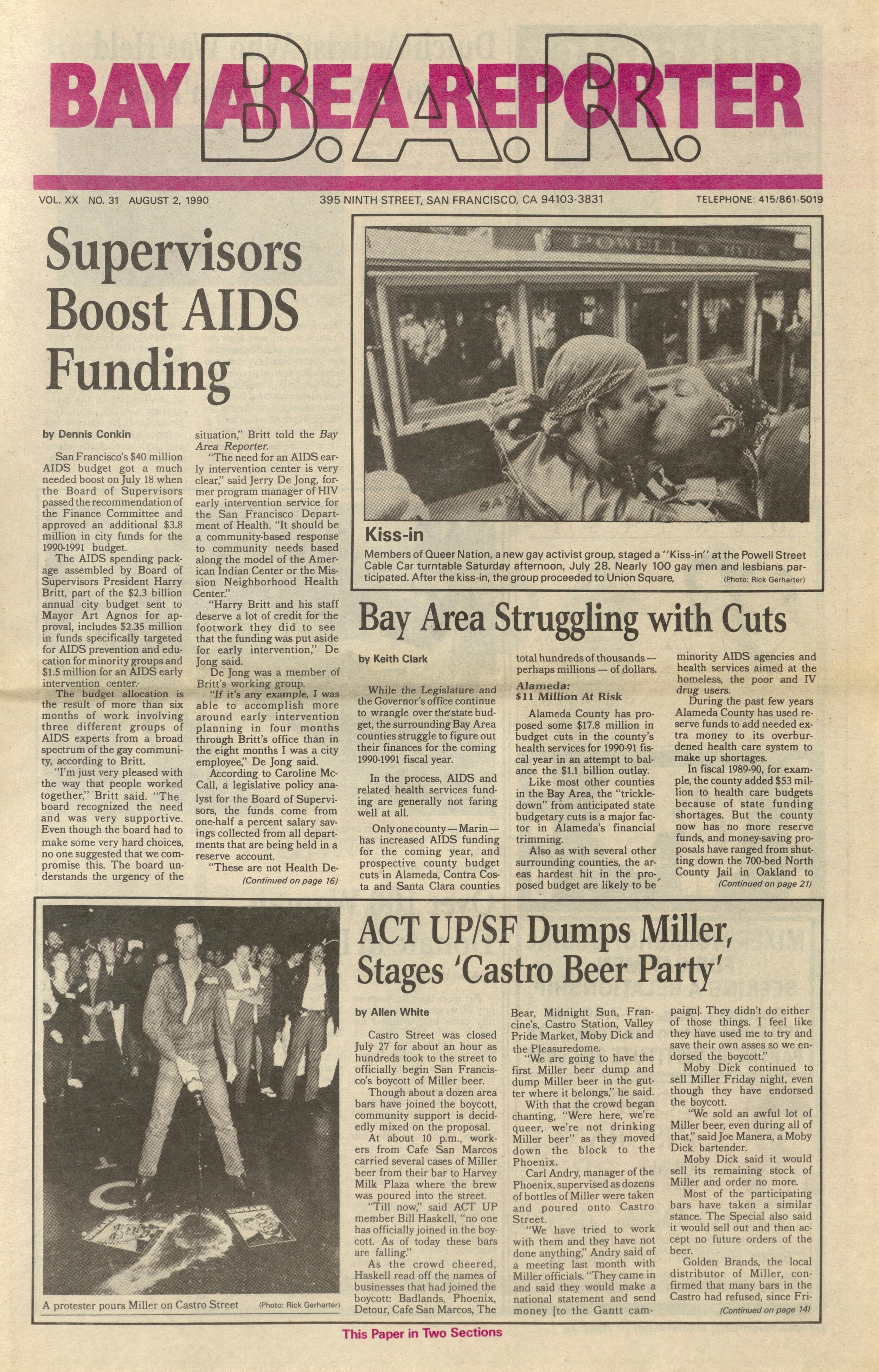  Vol. 20, No. 31, August 2, 1990.   Full Issue   