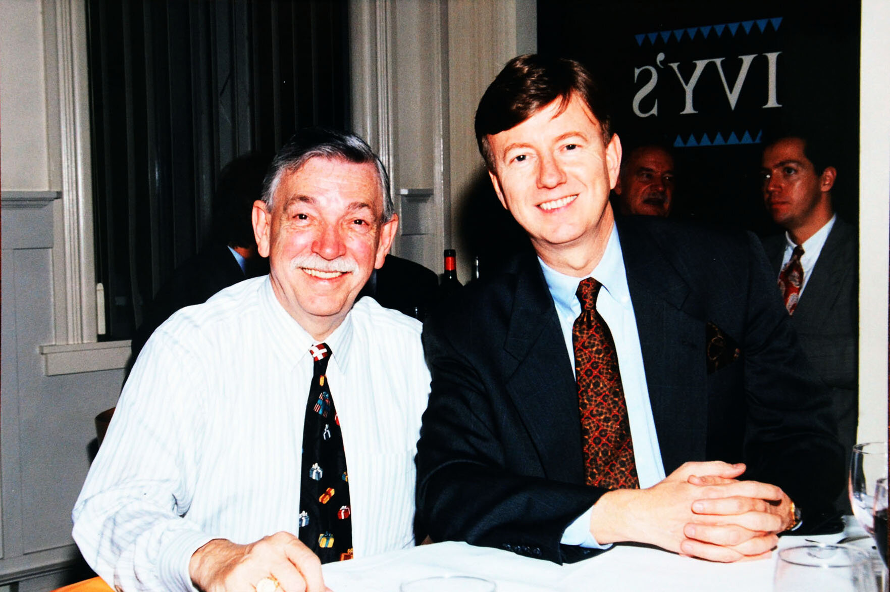  Bob Ross and Tom Horn, 1993; courtesy of Rick Gerharter. 