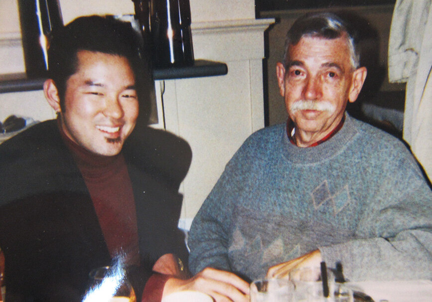  Mike Yamashita and Bob Ross, 1982; courtesy of Rick Gerharter. 