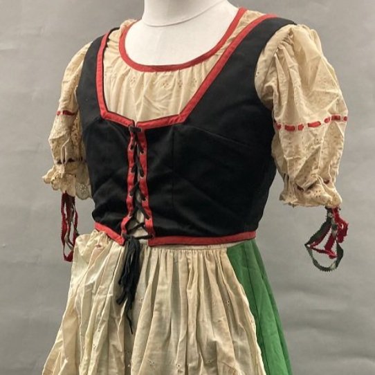 Dirndl dress worn by performers