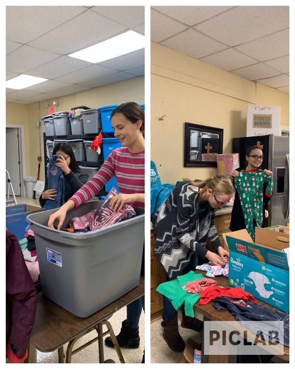 Always Thankful for Groups Who Get Things Sorted Out at our Centers!  