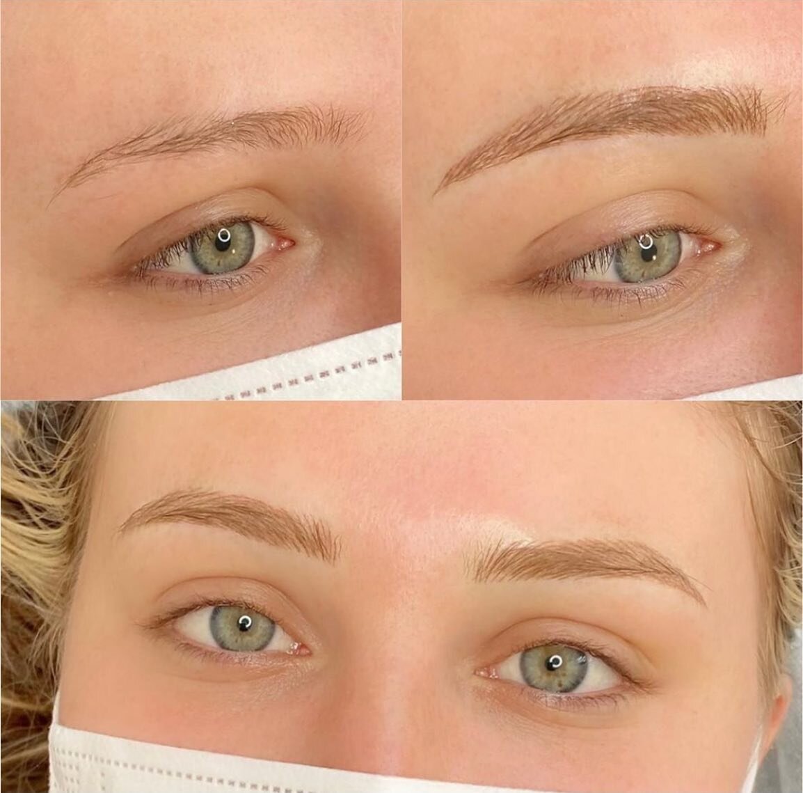 Sharing a few blonde brows from the past!
&mdash;
Technique: Nano Feather Brows
Pain level: None
Appointment time: 2 hours
Sessions: 2 required
Healing time: 7-10 days (no scabbing)
Last: 2-3+ years (depends on skin type)
&mdash;
For pricing &amp; bo