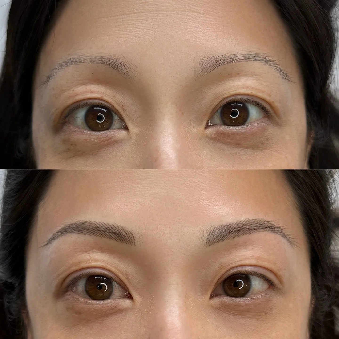 Natural fuller brows for this busy Mom! ❤️
&mdash;
Skin type: Combination
Technique: Nano Feather Brows
Pain level: None
Appointment time: 2 hours
Sessions: 2 required
Healing time: 7-10 days (no scabbing)
Last: 2-3 years (depends on skin type)
&mdas