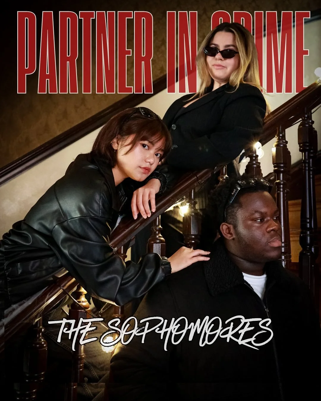 Next up, we have The Sophomores: Den, Bryan, &amp; Molly! Come see them this FRIDAY and SATURDAY at the &lsquo;PARTNER IN CRIME&rsquo; show!

Ticket link in bio. ❤️&zwj;🔥