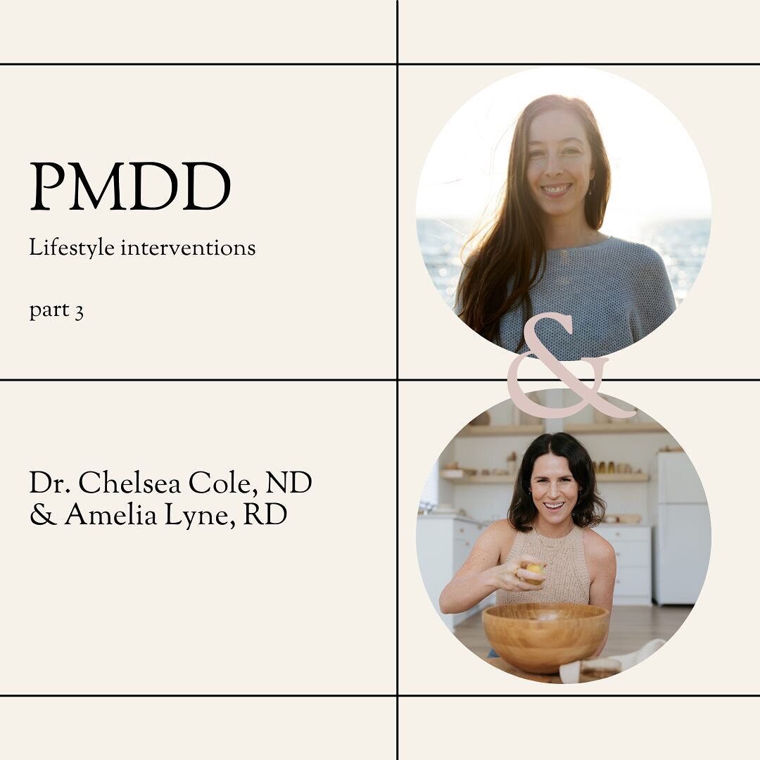 Lifestyle interventions &amp; PMDD &mdash; Part 3 of our PMDD series 

Today we are reviewing some of the lifestyle changes that can help support mood in PMDD. It will likely come as no surprise that increasing movement, reducing stress, and improvin