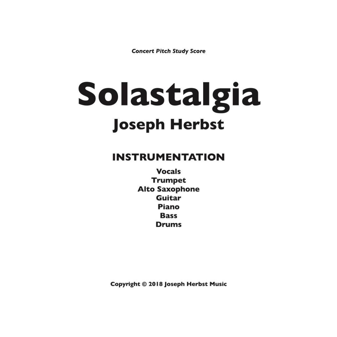 Solastalgia STUDY SCORE