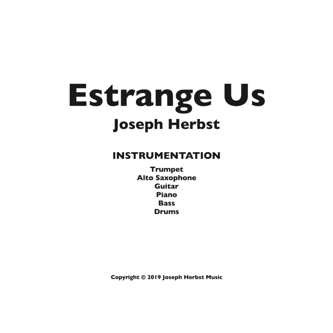 Estrange Us PARTS & SCORE