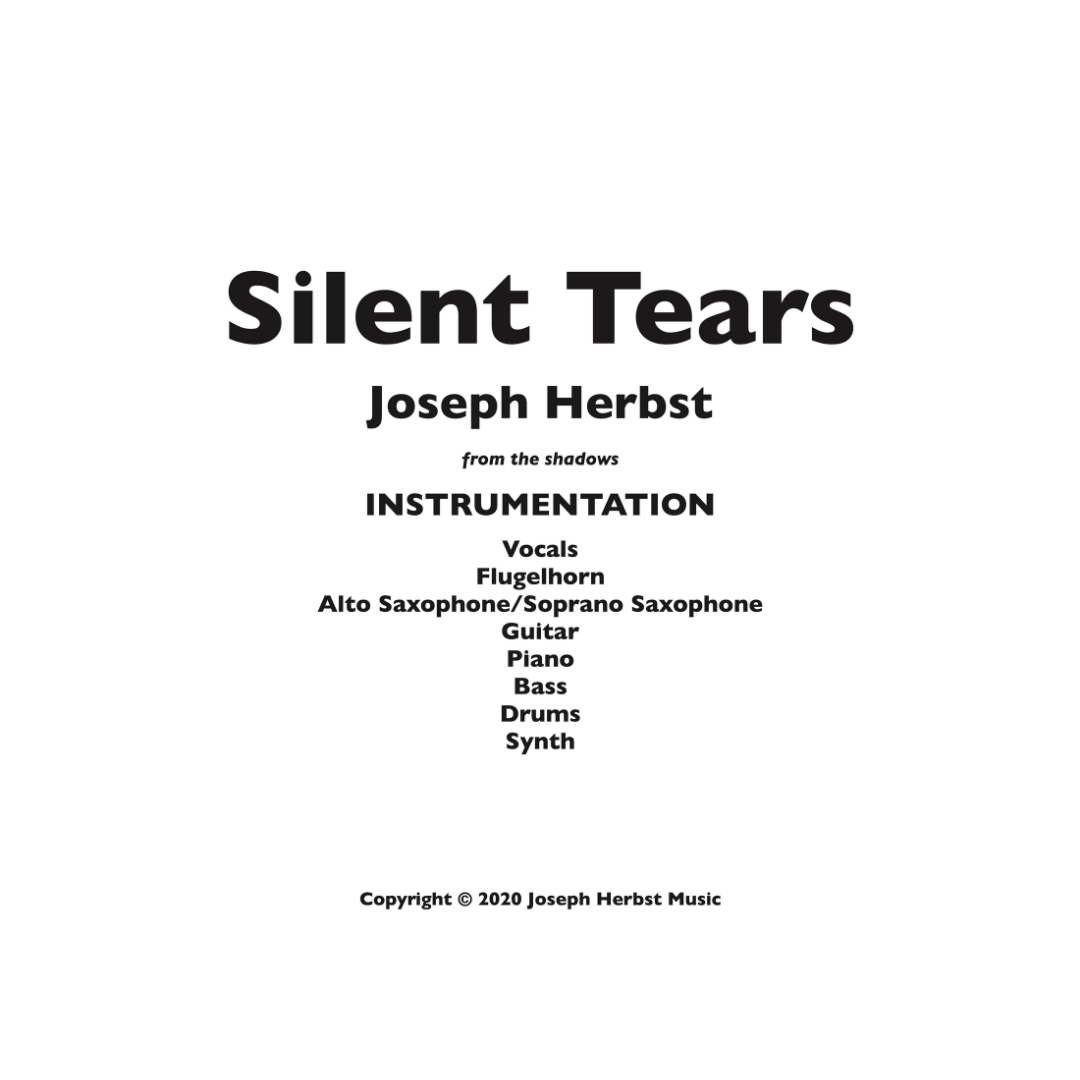 Silent Tears PARTS &amp; SCORE