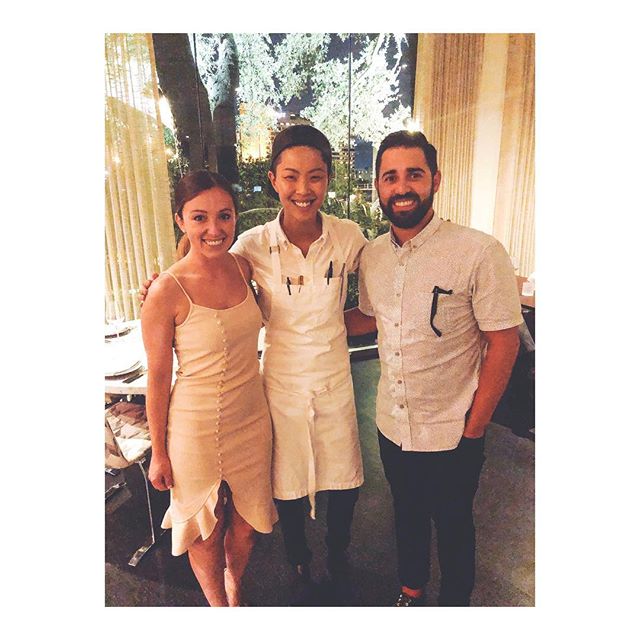 Geekin&rsquo; 🤓 So excited to share our new city with our favorite Chef @kristenlkish. Bellies filled, hearts full.