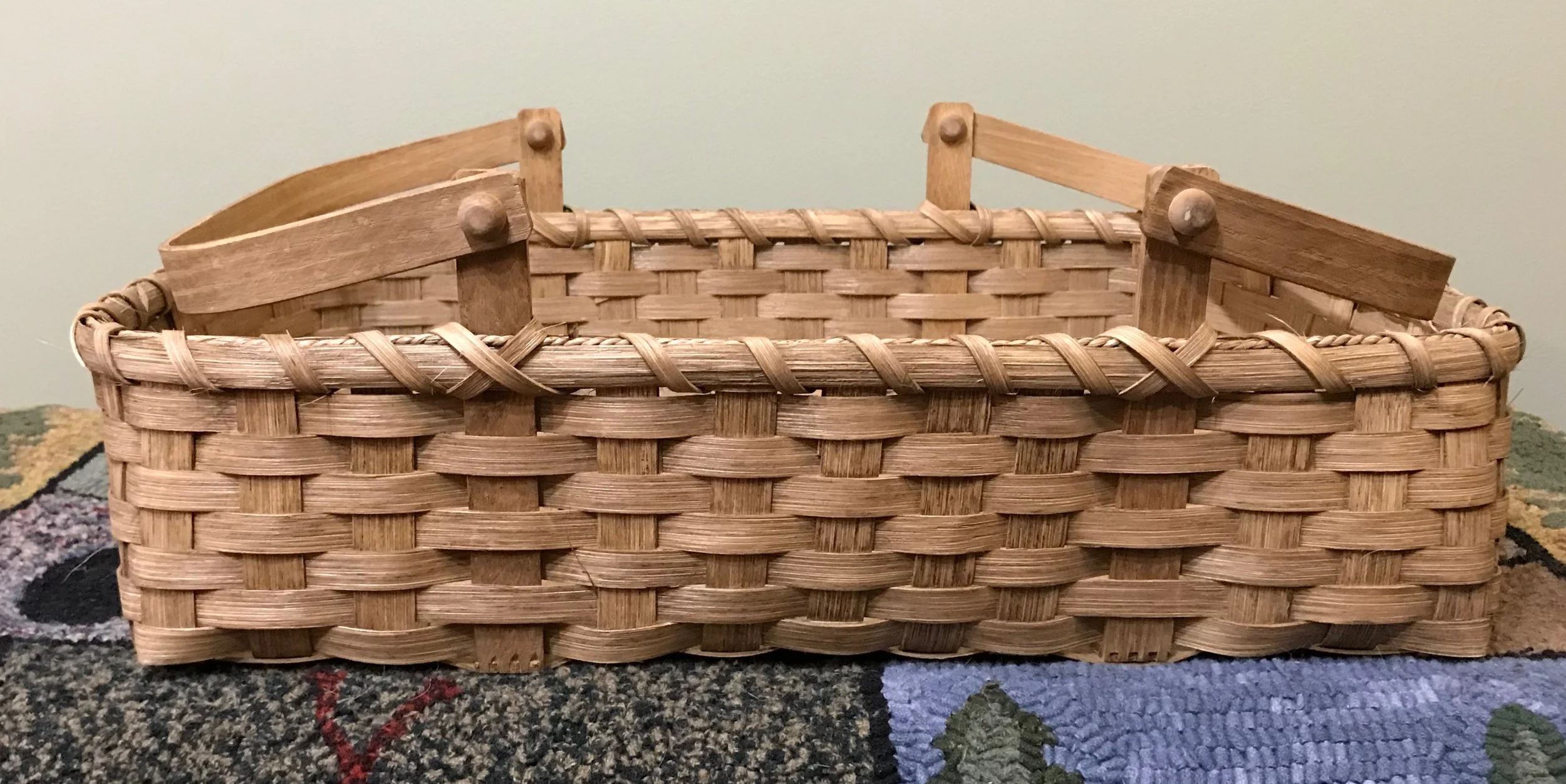 Rug Hooking Market Basket