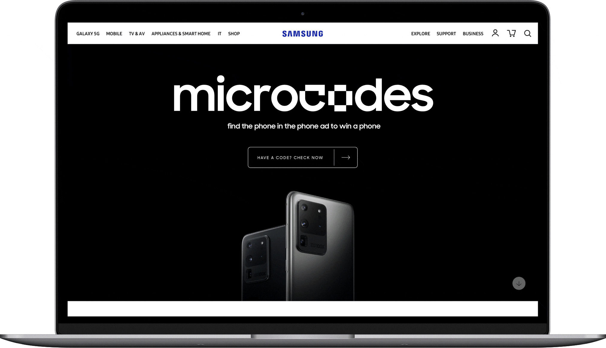 Samsung Microcodes Website