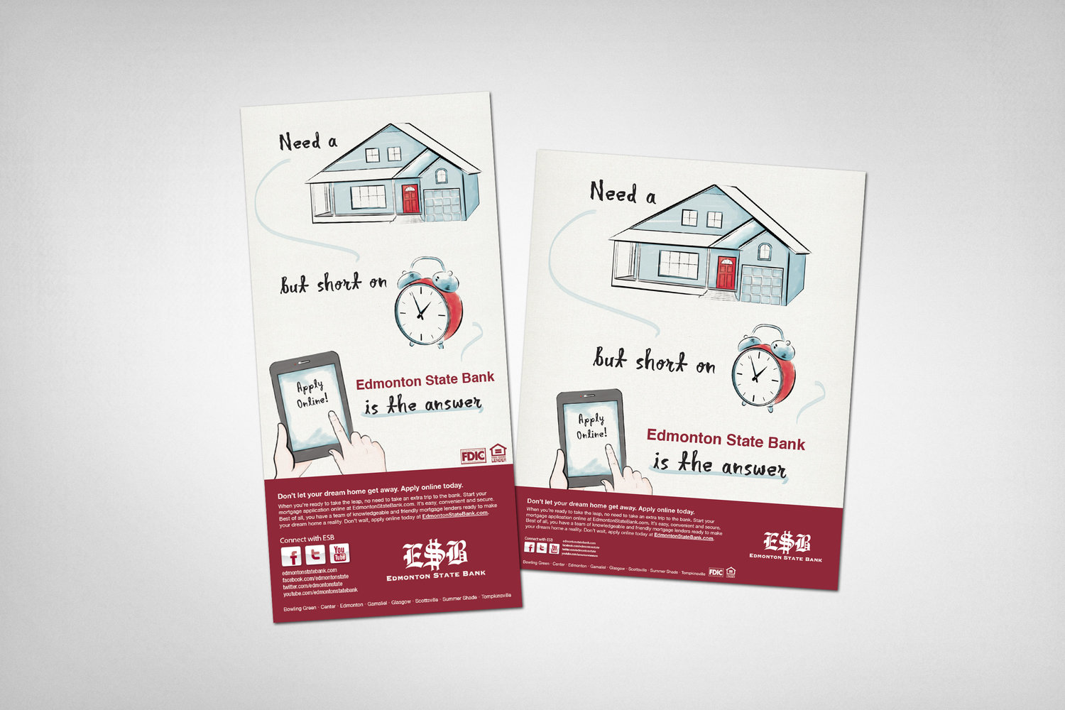 Edmonton State Bank — Kara Williams Glenn Media Design Portfolio Edmonton State Bank — Kara Williams Glenn Media Design Portfolio