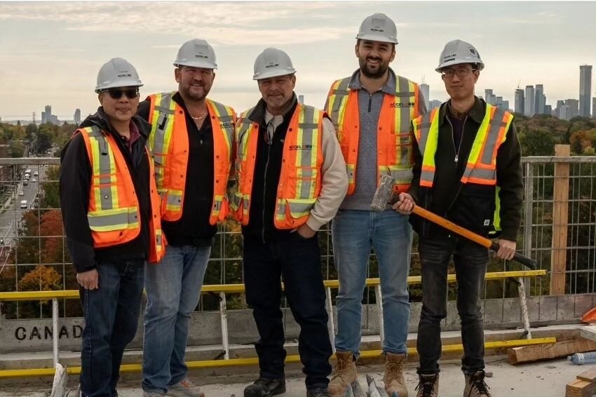 1414 Baview's Construction Team keeps hammering 🔨

#keephammering #constructionlife #constructionmanagement  #construction #highriseconstruction #concreteforming #concrete #towercrane #torontoconstruction #torontobuilders #torontocondos