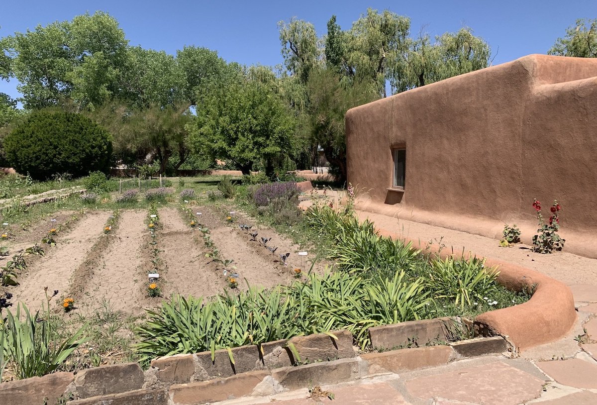 Abiquiú home and the garden.jpeg