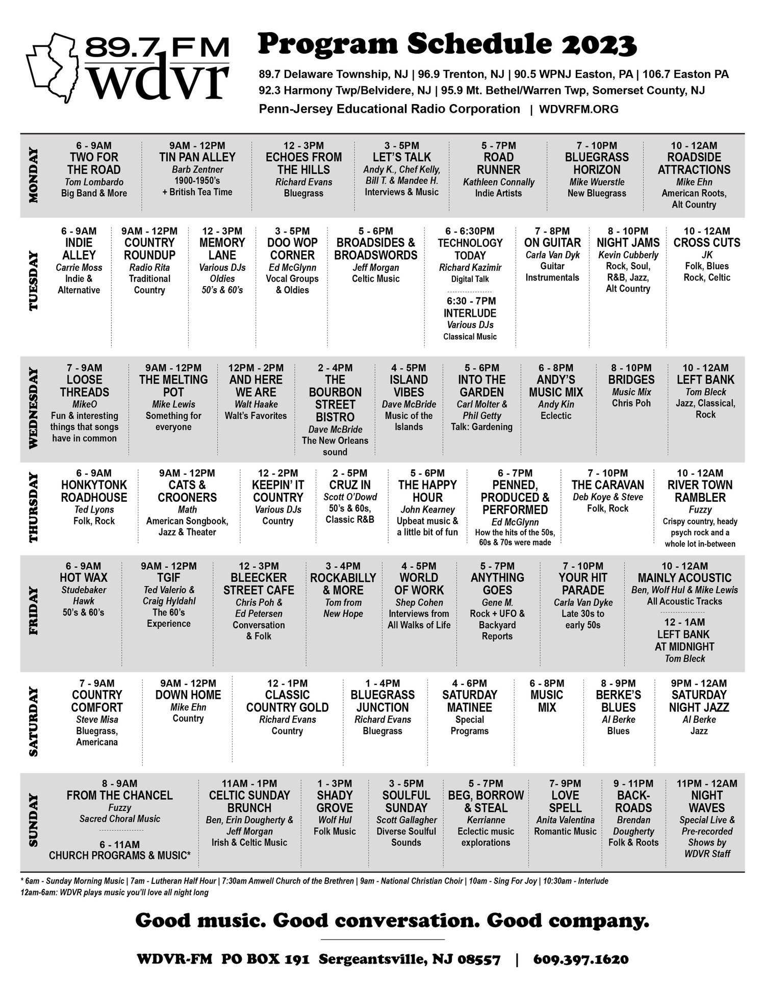 schedule-wdvrfm