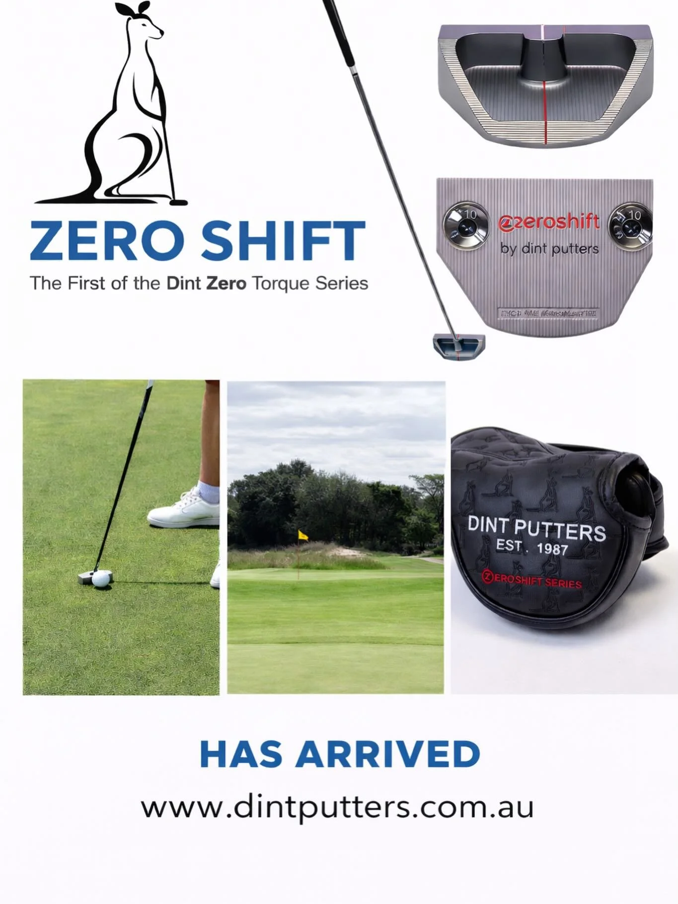 Engineered to keep the putter face square through impact, delivering unmatched stability, feel, and roll.

CNC milled from 303 stainless steel with Precision. Balance and Confidence.DintPutters
#ZeroShift#ZeroTorque#GolfPutting#GolfEquipment#golfputt