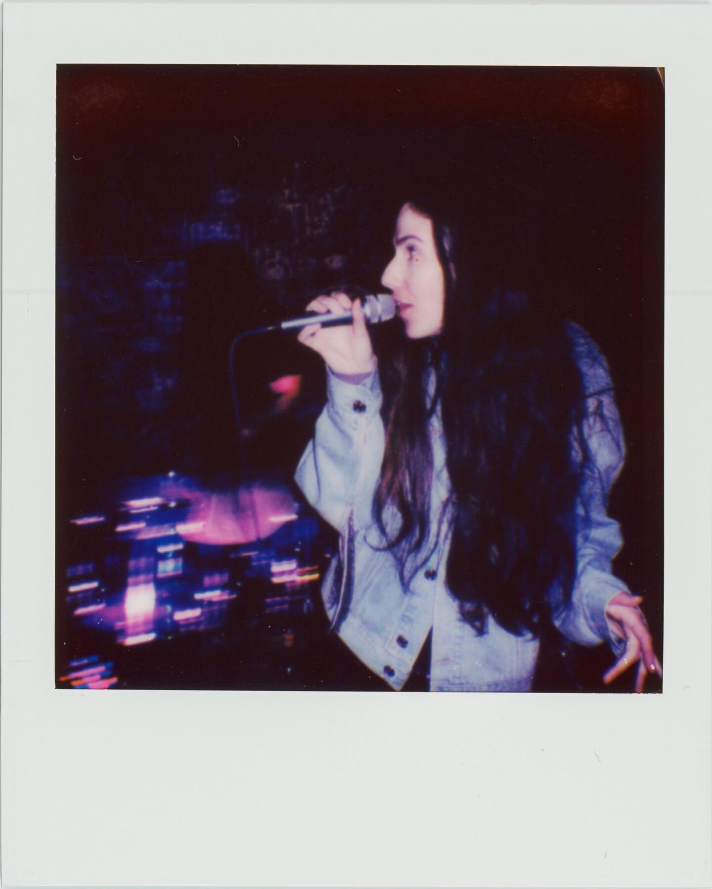 Throwback to an another amazing Polaroid by @cdwenn when we had the pleasure of playing the incredible @rratclub. It&rsquo;s rare to roll into a strange town and play for such a warm, welcoming community that truly appreciates art. Thank you to @aros