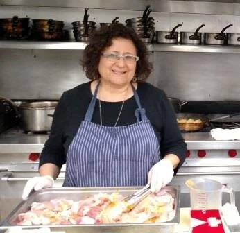 Passover 2016-Susan Barocas working in the White House Kitchen 4 comp - Susan Barocas.jpg