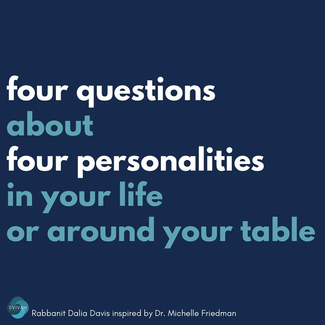 Gratitude to R&rsquo; Dalia Davis for this Haggadah-inspired exercise.

This is an exercise anyone can use. You can use it as you prepare for gathering around your Passover seder table, or, honestly, for any relationship or interaction you value.

If