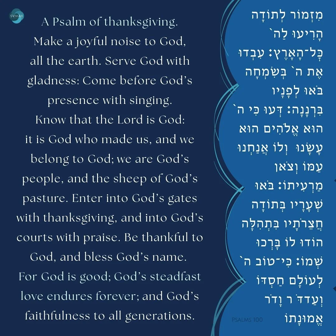 So many ways to say &ldquo;thank you.&rdquo;

There are many reasons and moments for thanksgiving. Small, big, and everything in between.

&ldquo;Mizmor l&rsquo;Todah&rdquo; &mdash; a song of thanks.

What&rsquo;s your reason for thanks-giving?
Tell 