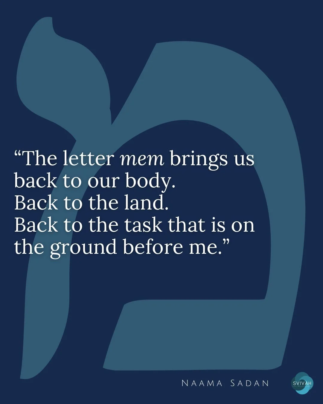 Sometimes something as simple as a letter. A sound. Sometimes something so straightforward can give us the anchor we need. 

#ogen @intentional_flowers