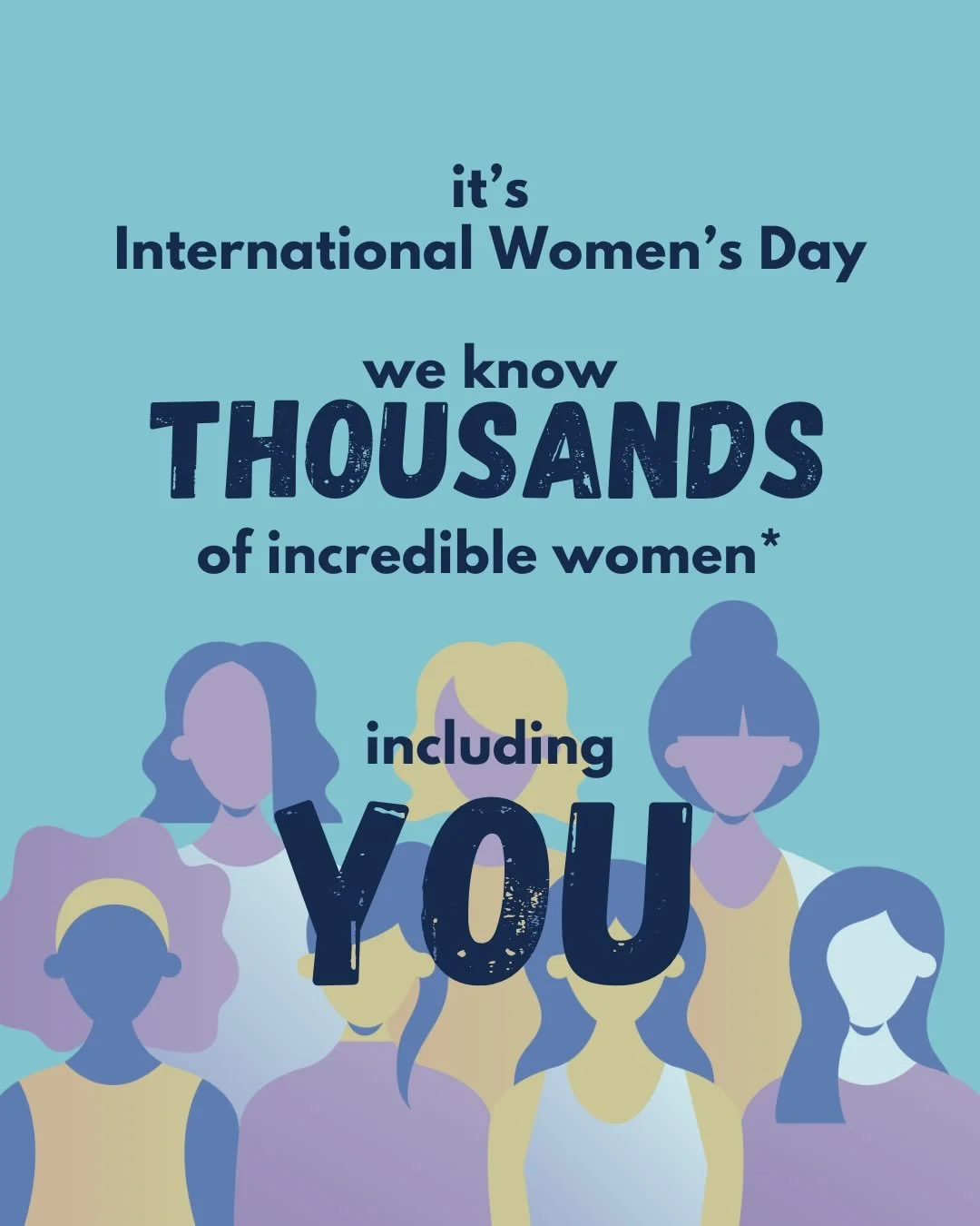 You. Are. Spectacular. 
Each and every day.

We don&rsquo;t need a day on the calendar to remind us. 

You overwhelm with your awesome. Always.
And as you should. 

#internationalwomensday 
#womensupportingwomen