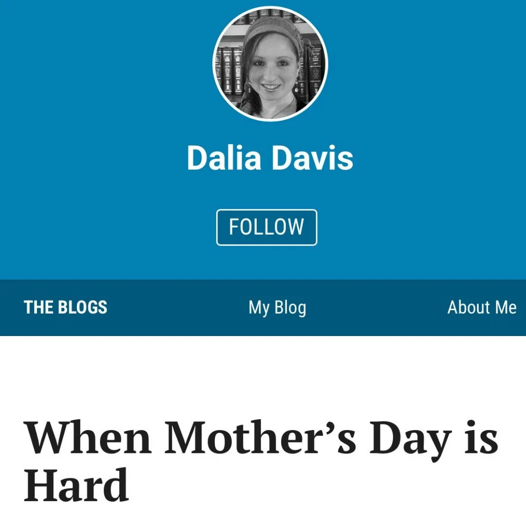 &ldquo;Motherhood is complicated.  The Torah teaches us this.  It is filled with women whose mothers are absent, who struggle to become mothers, struggle to raise their children, and endure physical and emotional losses along the way.&rdquo;
@rabbani