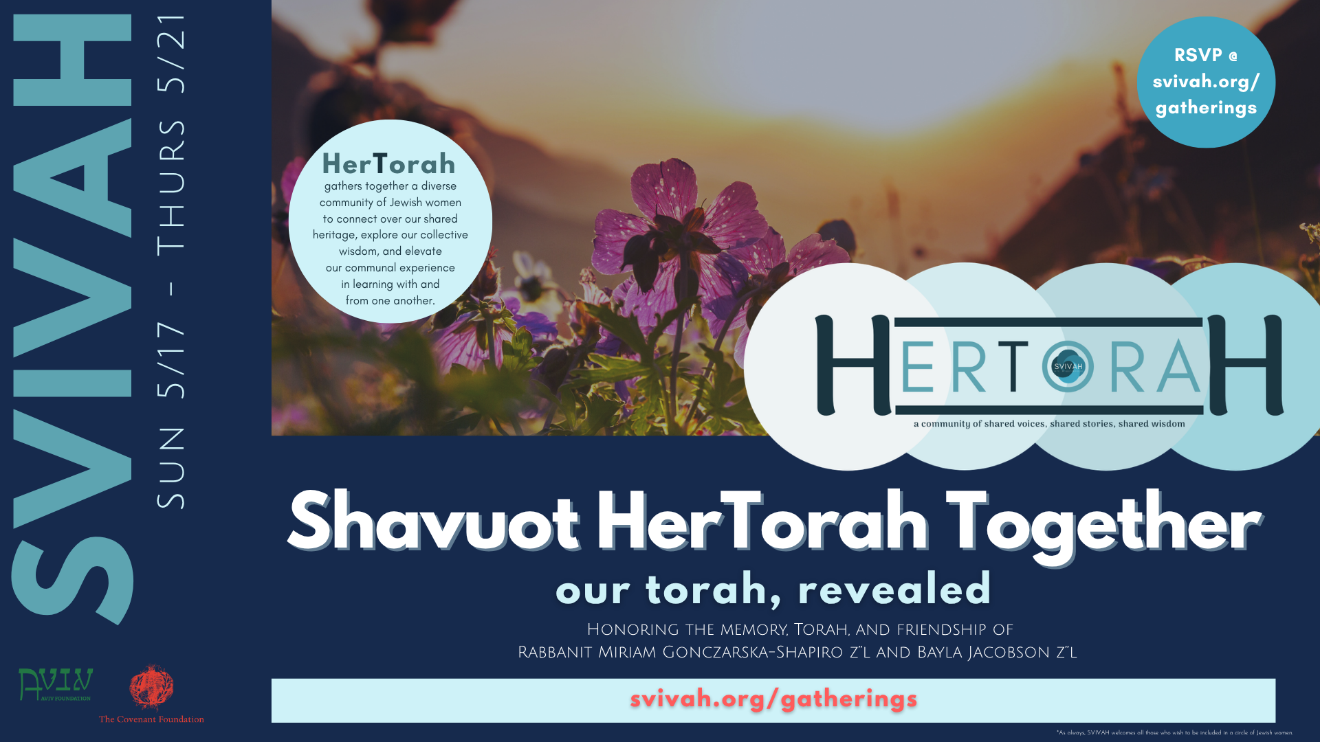 Shavuot HerTorah Together