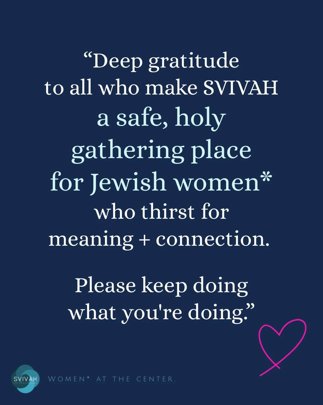 Can we +++++++1 this a million times?!?

Because actually? It&rsquo;s you.
It&rsquo;s YOU making this little corner of the world one of the most special spaces on earth.

Thank you for bringing your gloriously gorgeous selves &mdash; all of you &mdas