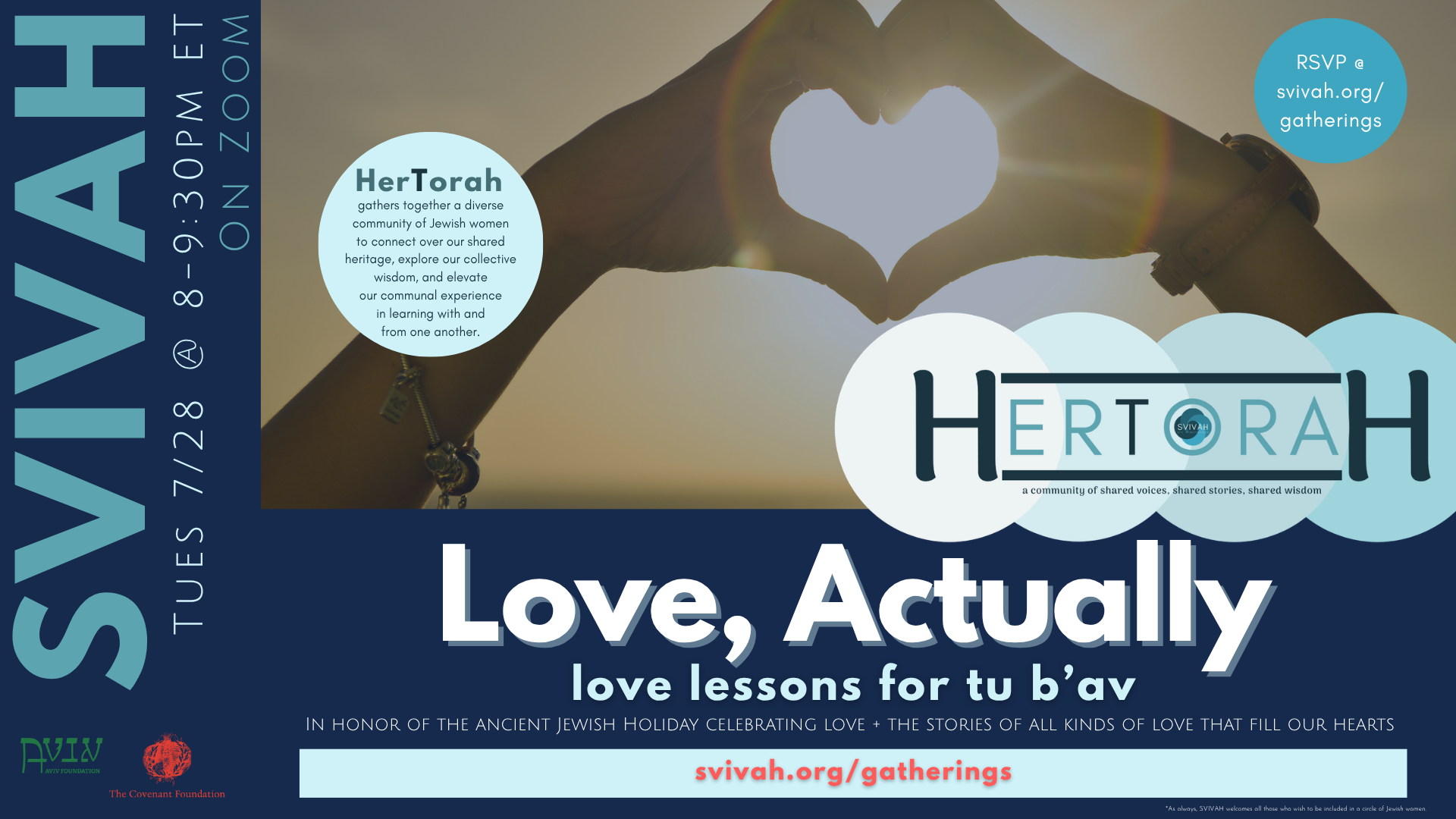 Love, Actually: Love Lessons for Tu b’Av
