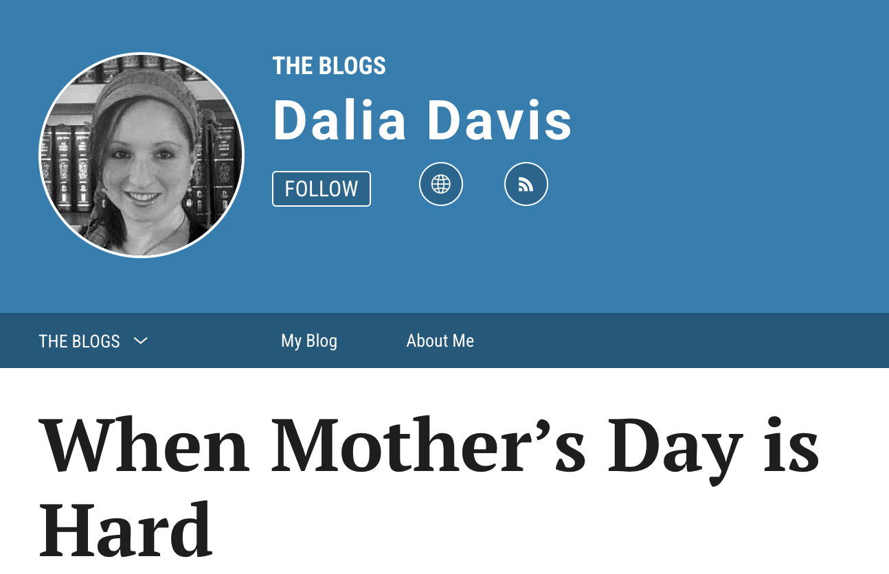 When Mother's Day is Hard