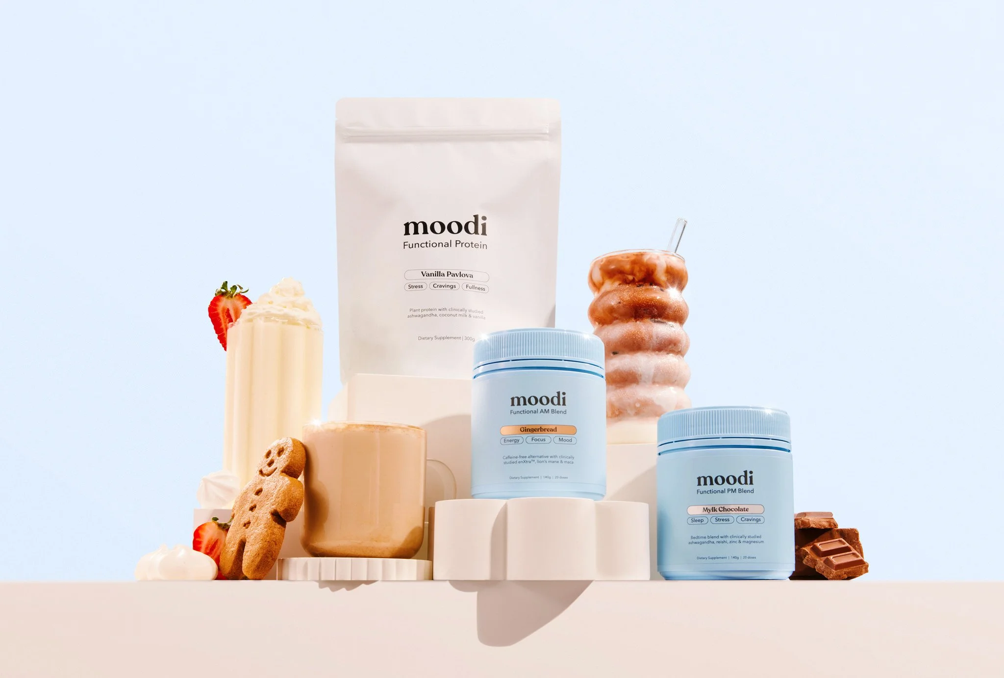 Moodi Blends Functional Powders
