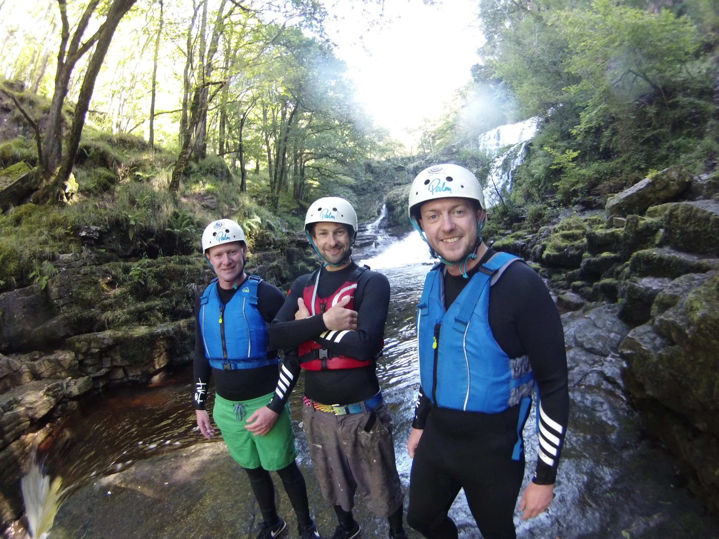 New Years Day Canyoning