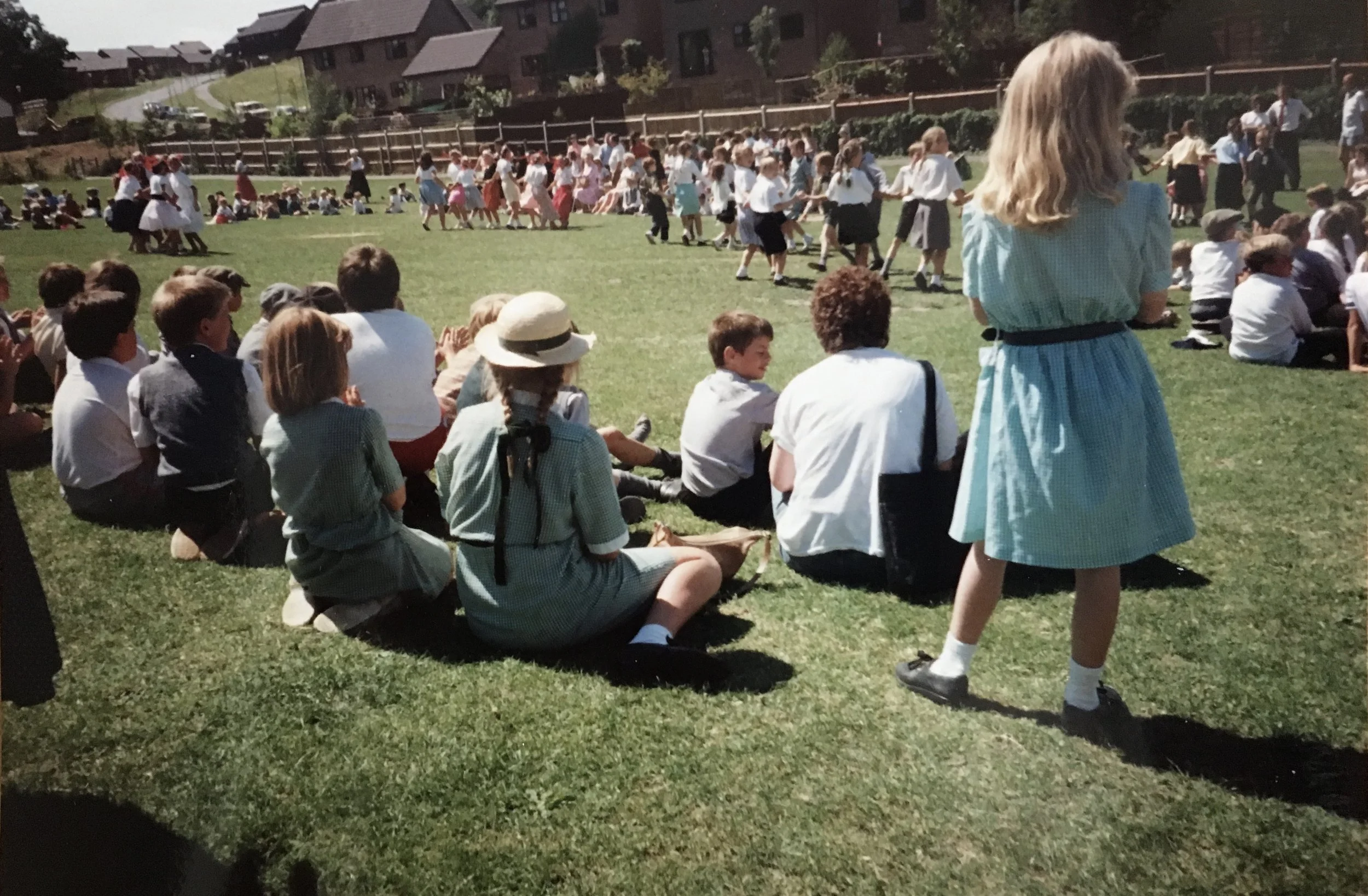 Stanmore Jubilee Day, 14 July 1989 Country Dancing on the school field
