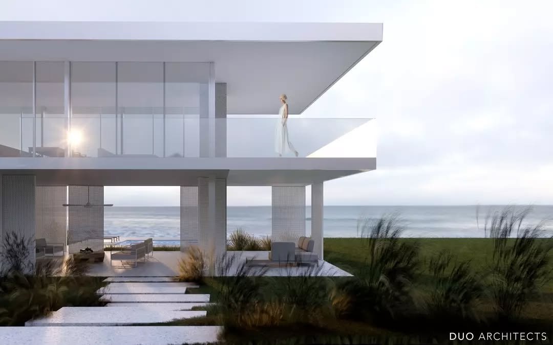 Perched above the tide and open to the elements, this coastal home embraces nature through every line, curve, and surface.

A thoughtful interplay of form and function, grounded in modernist ideals and shaped by its setting.

Proud to share a recent 