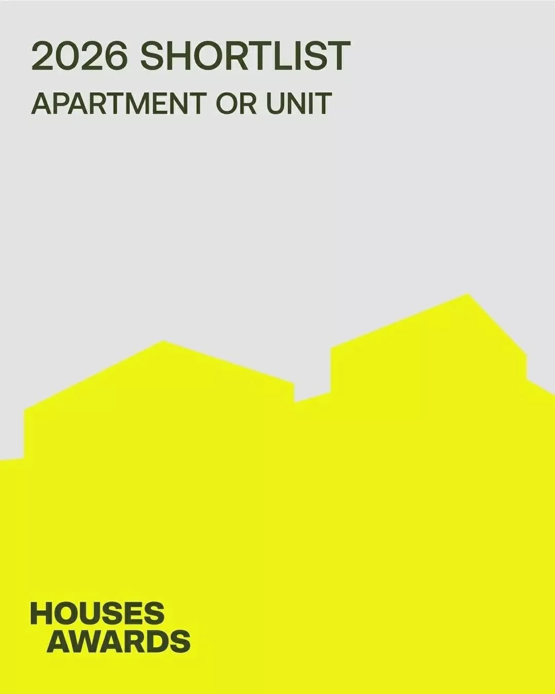 We are incredibly grateful to share that our project The Esplanade; A place to pause has been shortlisted in the 2026 Houses Awards - Apartment or Unit category.

Set within a 1930's Art Deco apartment building adjacent the Manly foreshore, the proje