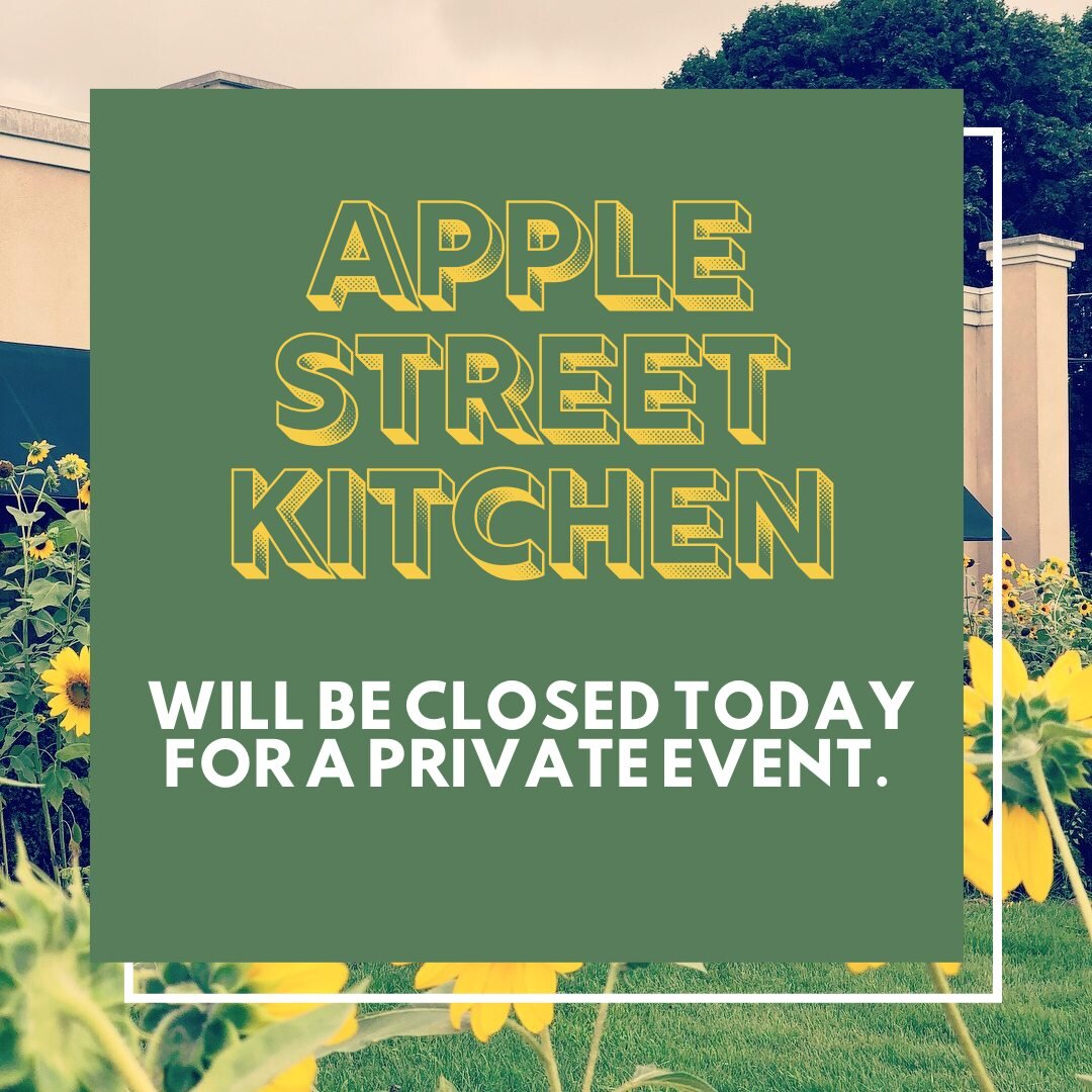 We will be closed today for a private event!

We'll be back Tuesday morning, 9AM sharp!