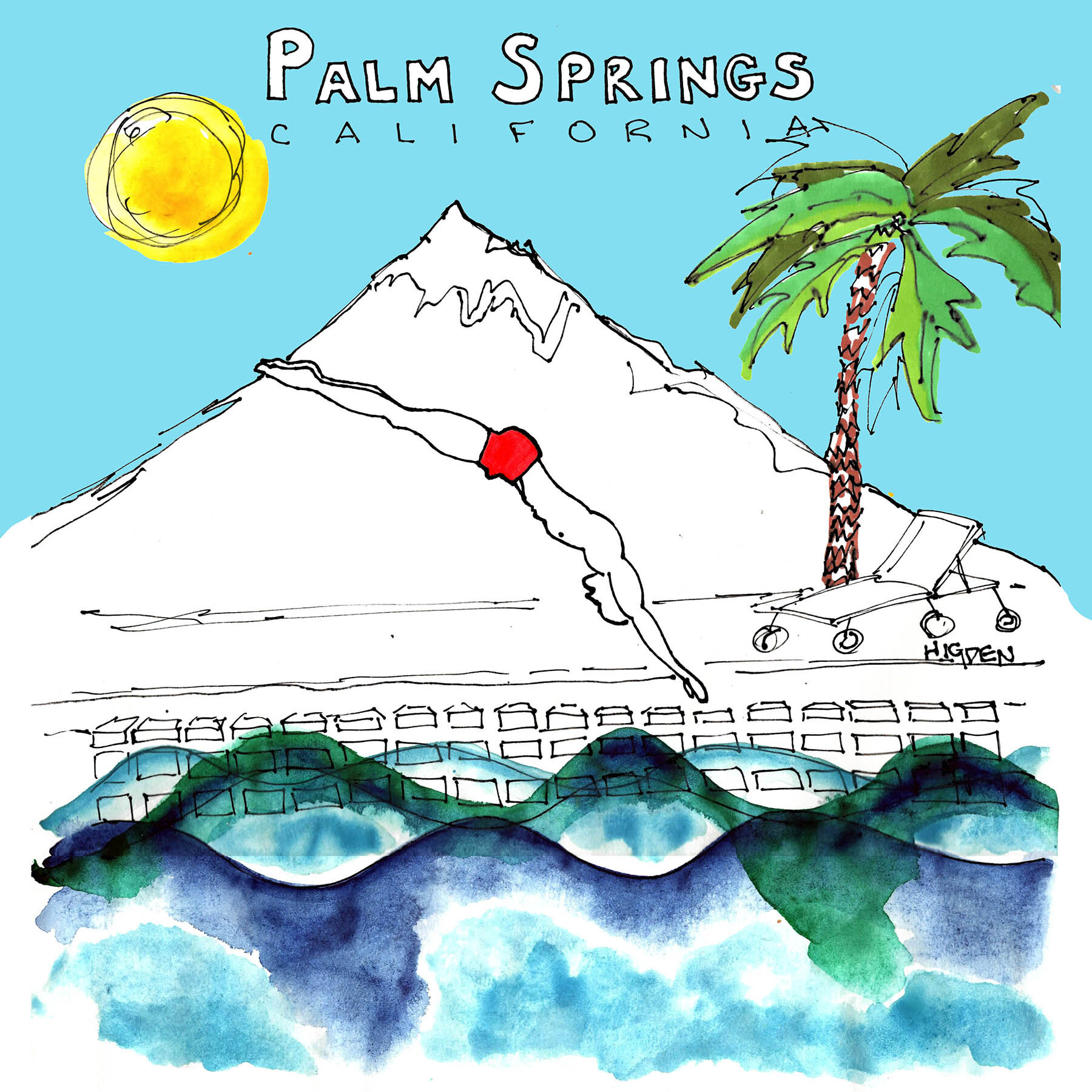 Diving into Palm Springs!