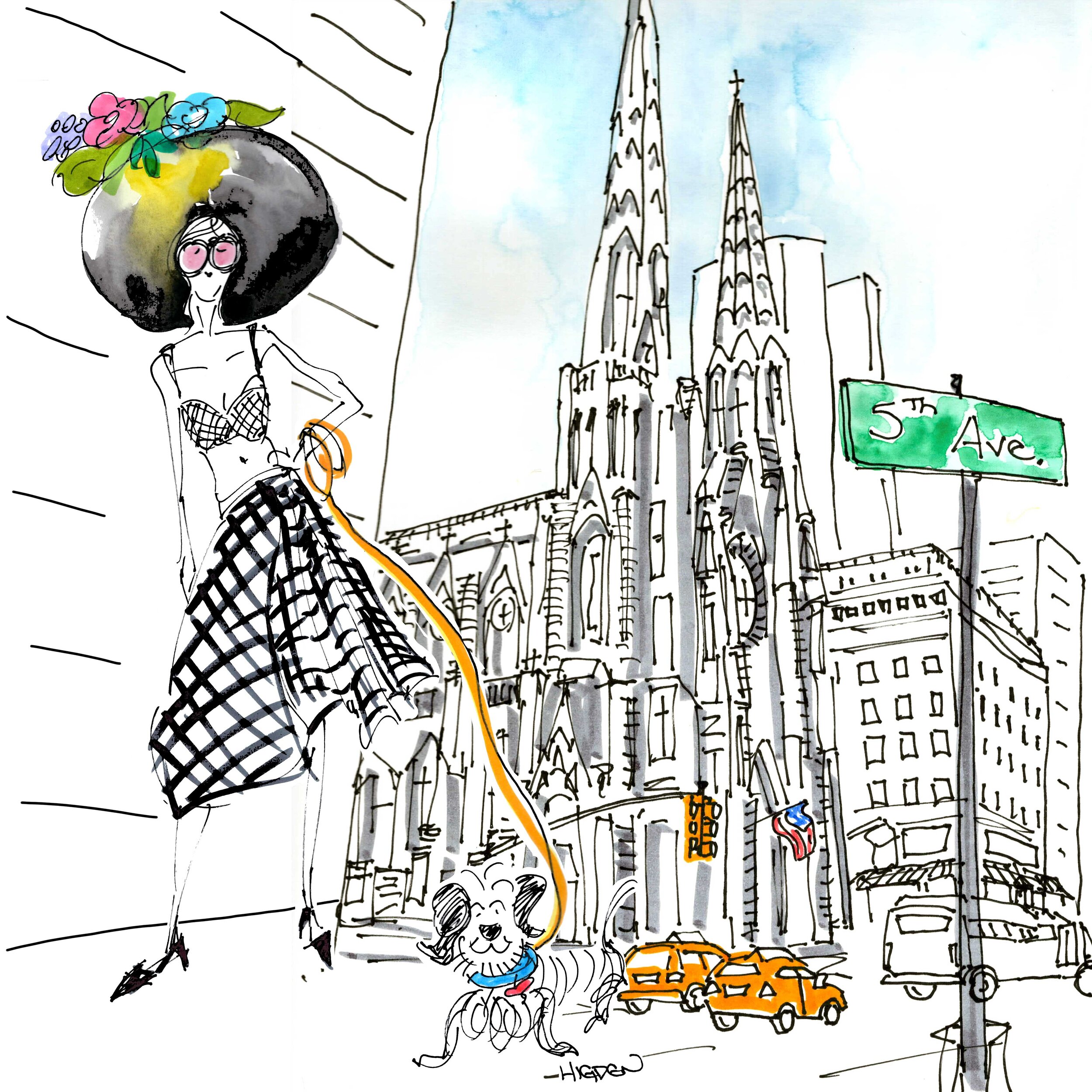 Fashionista on 5th Avenue NYC!